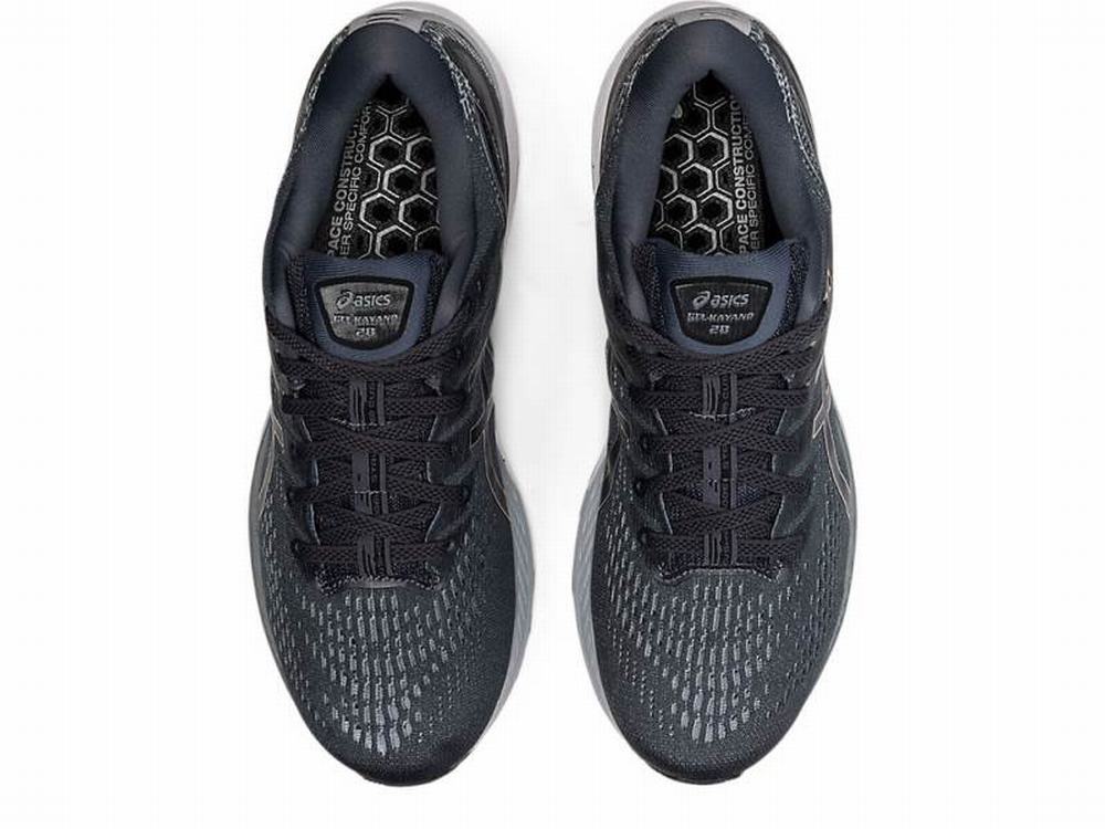 Chaussures Running Asics GEL-KAYANO 28 (4E) Homme Noir Grise | UDV-025948