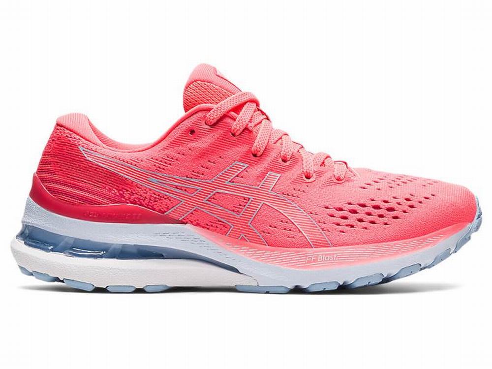 Chaussures Running Asics GEL-KAYANO 28 (D) Femme Corail | UPO-925746