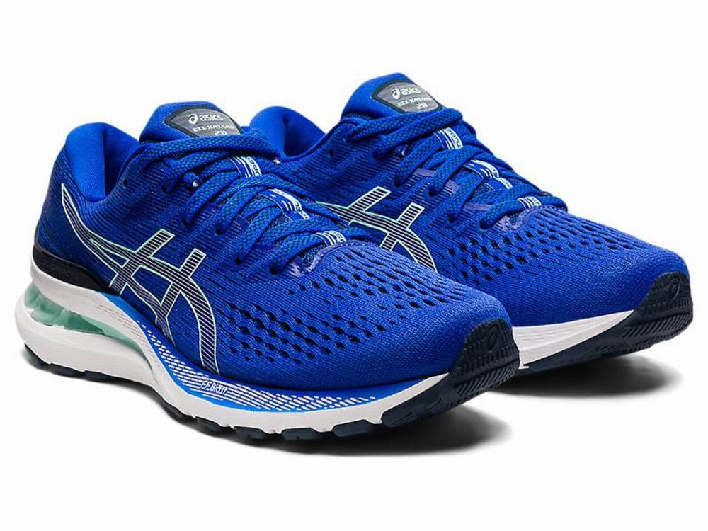 Chaussures Running Asics GEL-KAYANO 28 Femme Bleu | WPE-093827