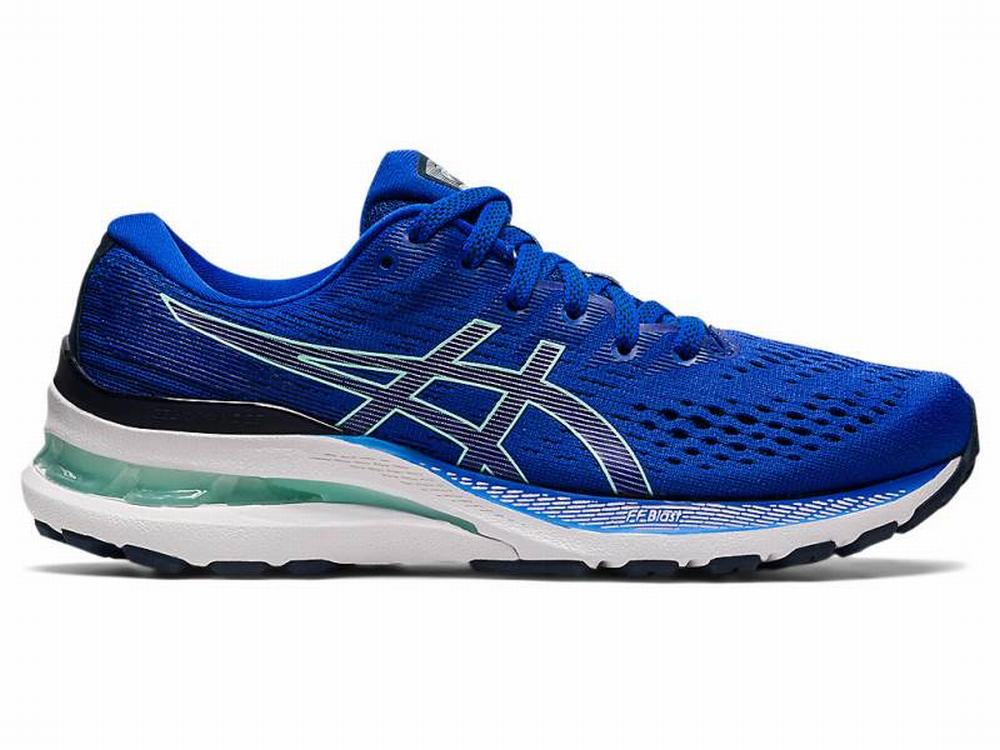 Chaussures Running Asics GEL-KAYANO 28 Femme Bleu | WPE-093827