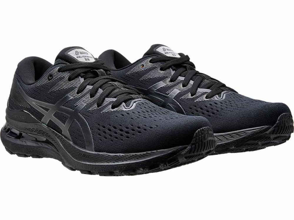 Chaussures Running Asics GEL-KAYANO 28 Femme Noir Grise | ZGI-594238