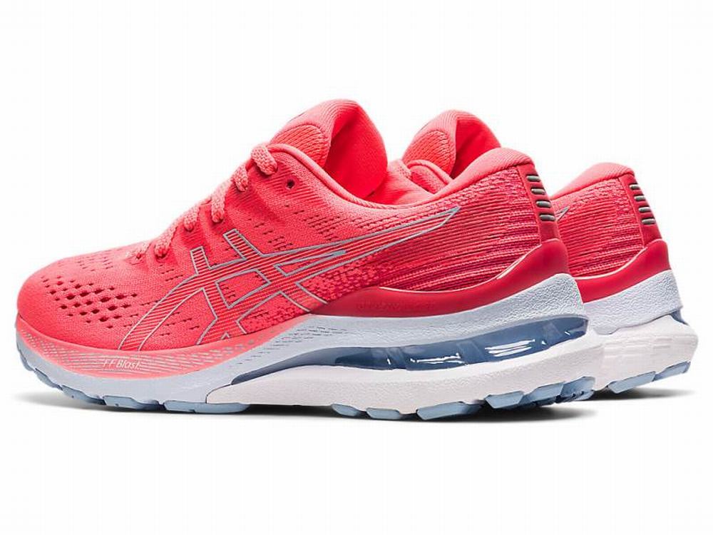 Chaussures Running Asics GEL-KAYANO 28 Femme Corail | ZHQ-103879