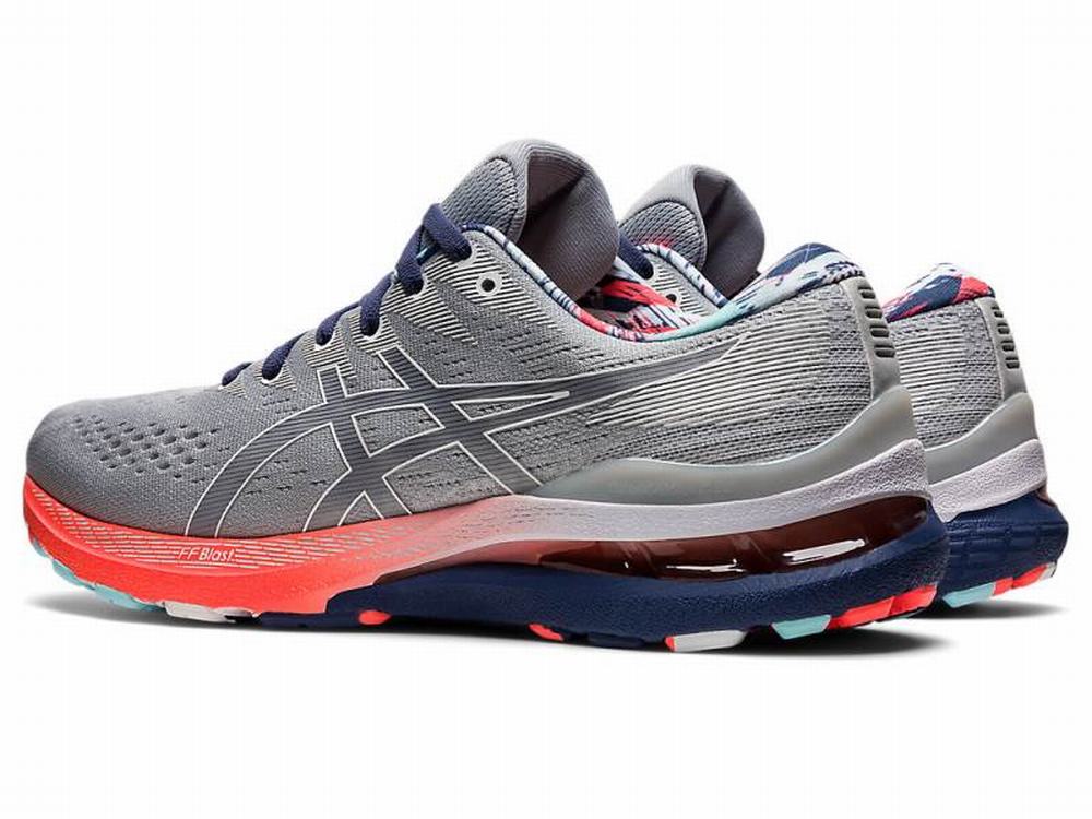 Chaussures Running Asics GEL-KAYANO 28 Homme Grise Bleu | INO-198540