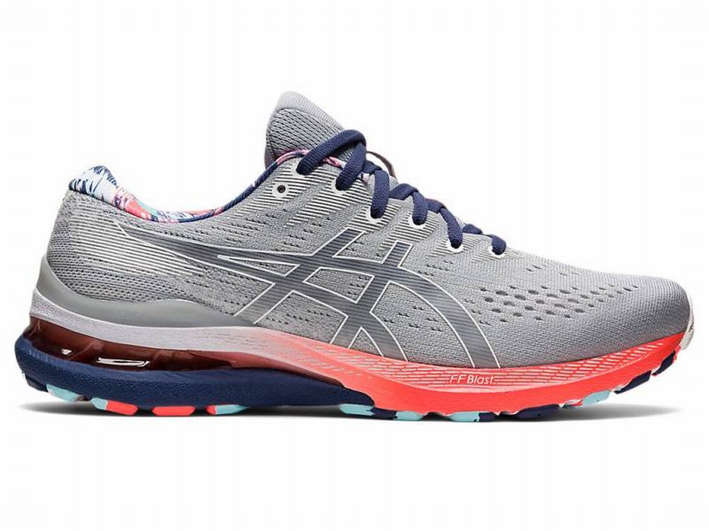 Chaussures Running Asics GEL-KAYANO 28 Homme Grise Bleu | INO-198540