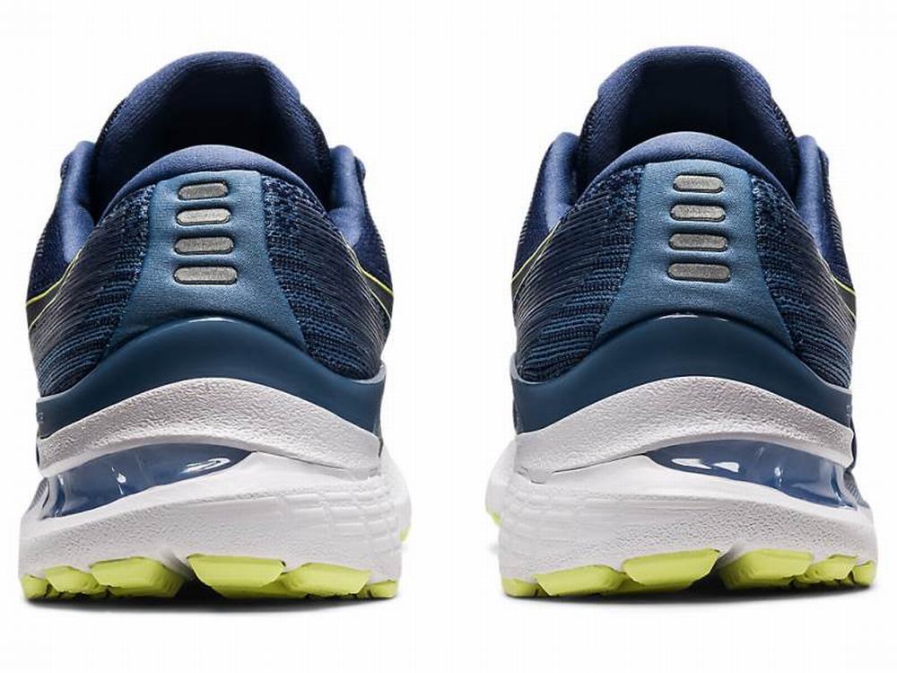 Chaussures Running Asics GEL-KAYANO 28 Homme Bleu Jaune | PVN-174038