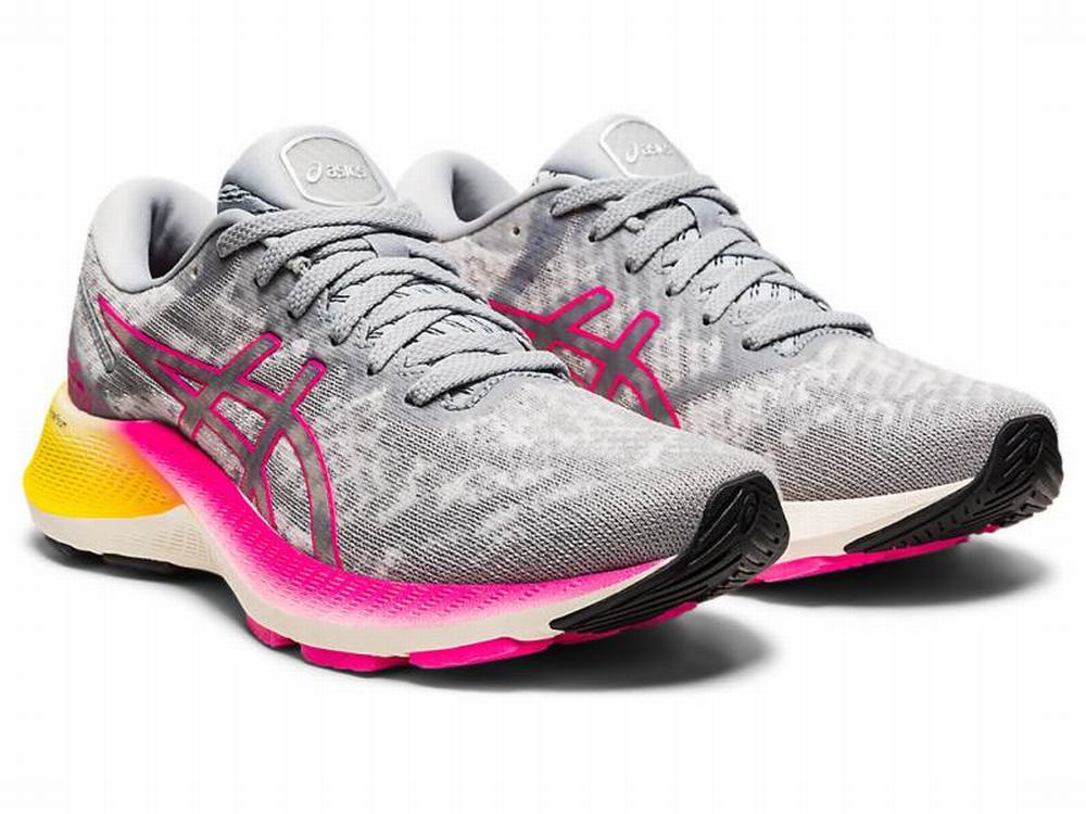 Chaussures Running Asics GEL-KAYANO LITE Femme Grise | UJV-205431