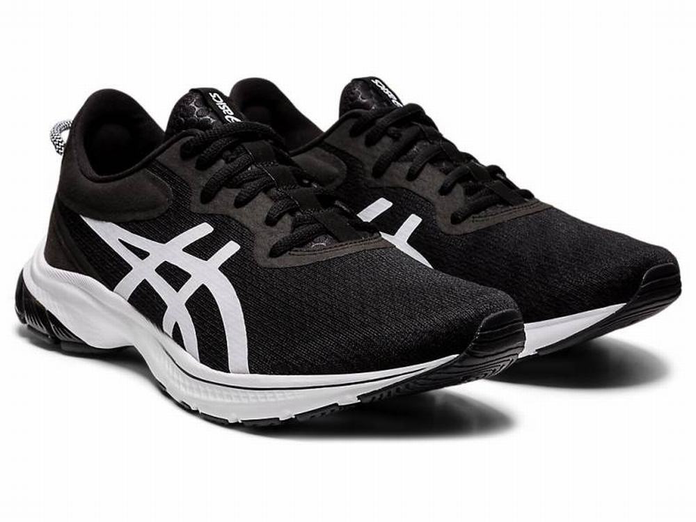 Chaussures Running Asics GEL-KUMO LYTE (4E) Homme Noir Blanche | JPL-589043