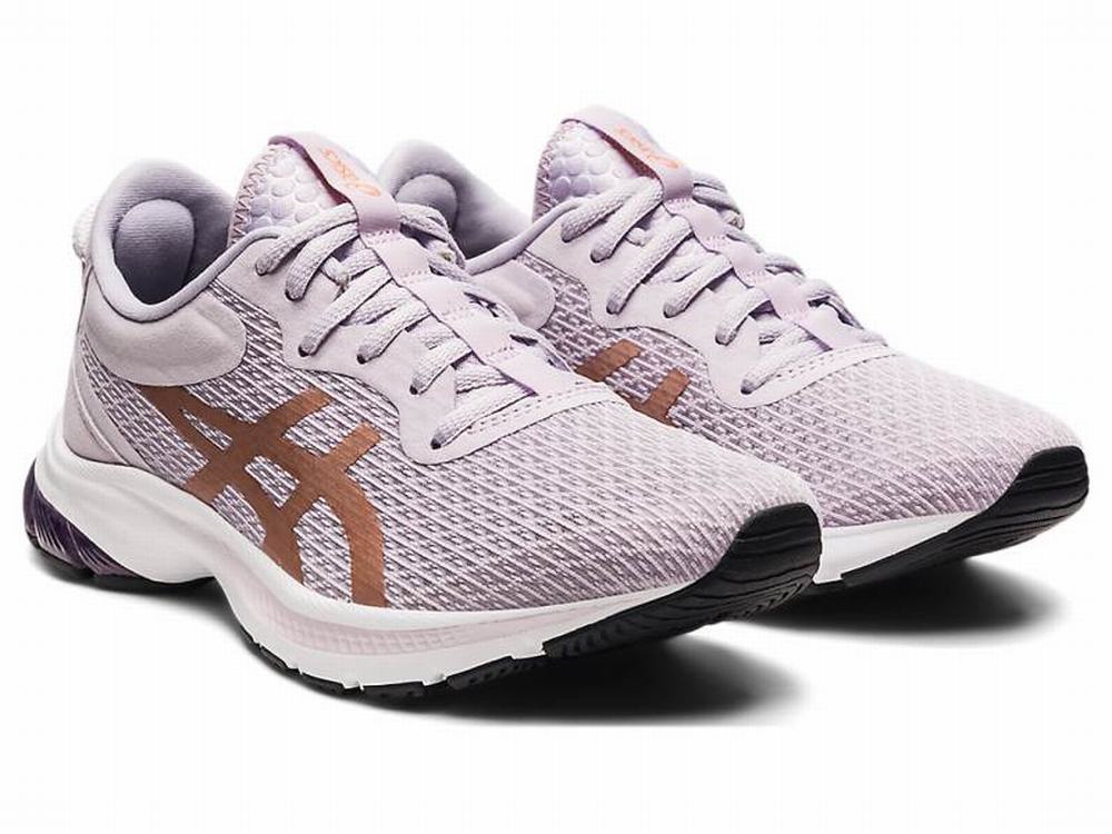 Chaussures Running Asics GEL-KUMO LYTE 2 Femme Rose Violette Doré | JUH-253981