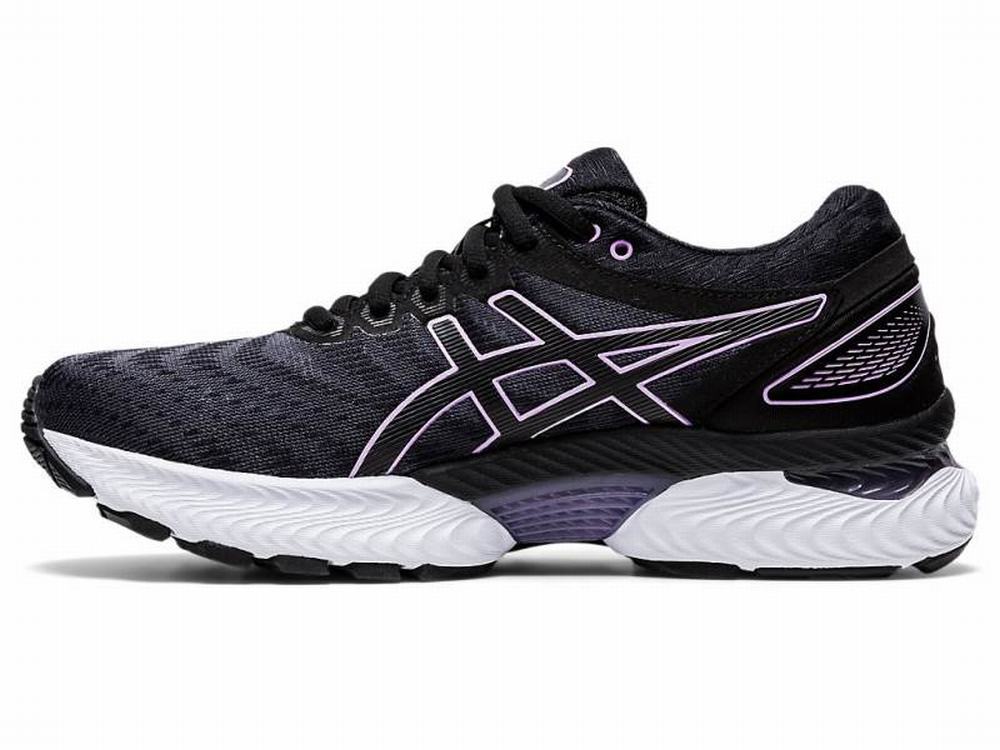 Chaussures Running Asics GEL-NIMBUS 22 Femme Noir | REN-492708