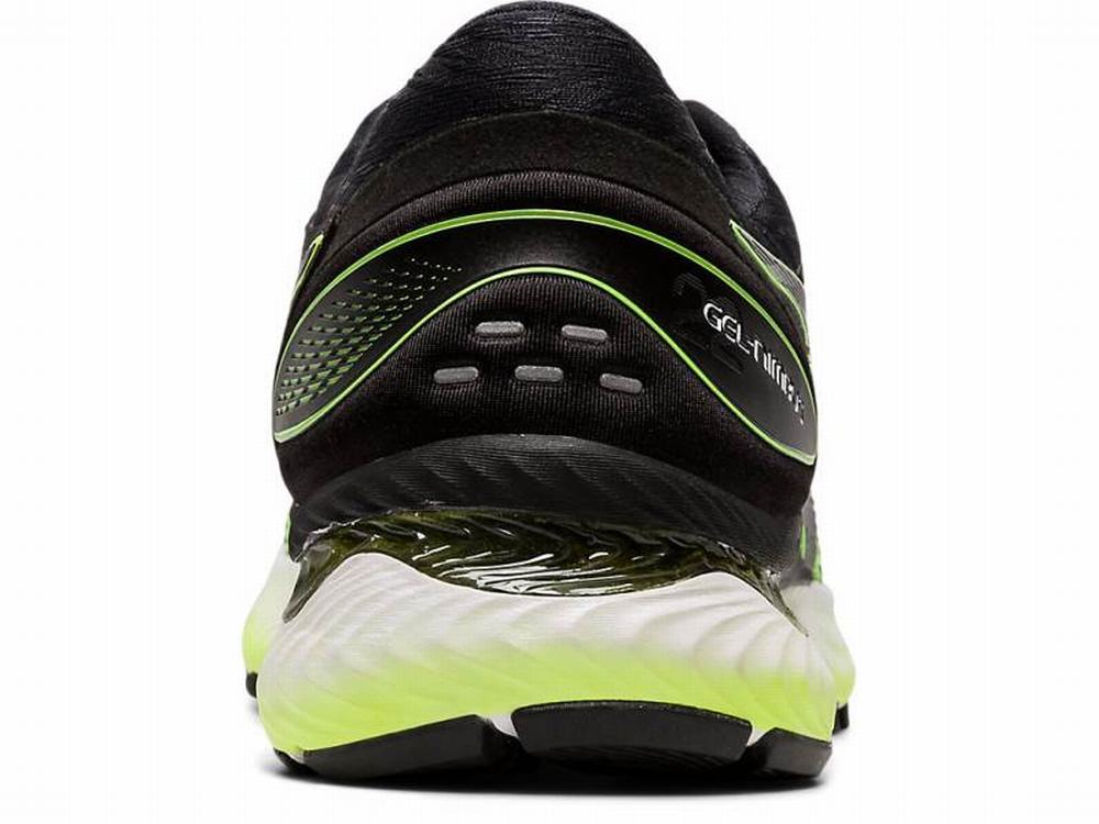 Chaussures Running Asics GEL-NIMBUS 22 Homme Noir Jaune | ANI-531764