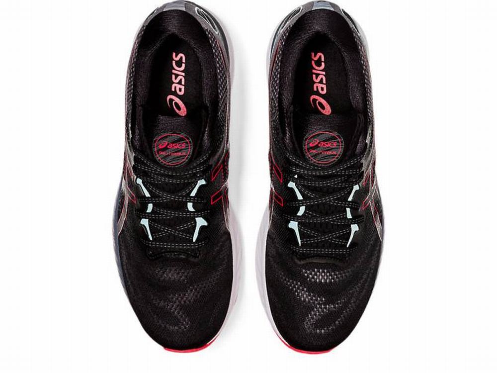 Chaussures Running Asics GEL-NIMBUS 23 (2E) Homme Noir Rouge | BNS-894072