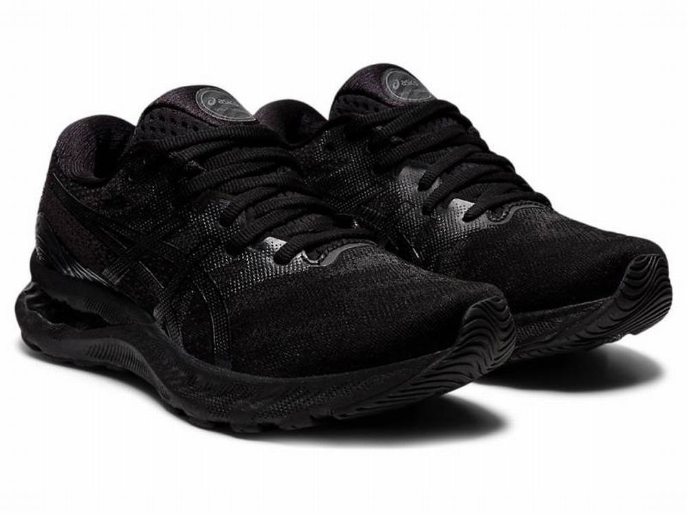 Chaussures Running Asics GEL-NIMBUS 23 (D) Femme Noir | CYT-129506