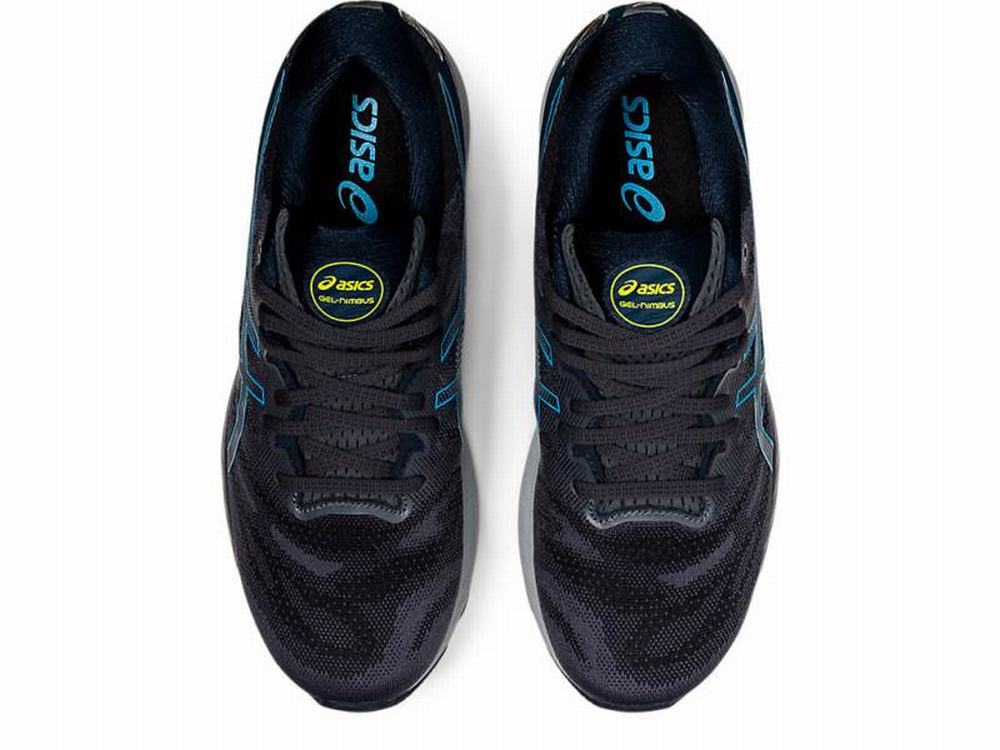 Chaussures Running Asics GEL-NIMBUS 23 (4E) Homme Grise Noir | FBP-103498