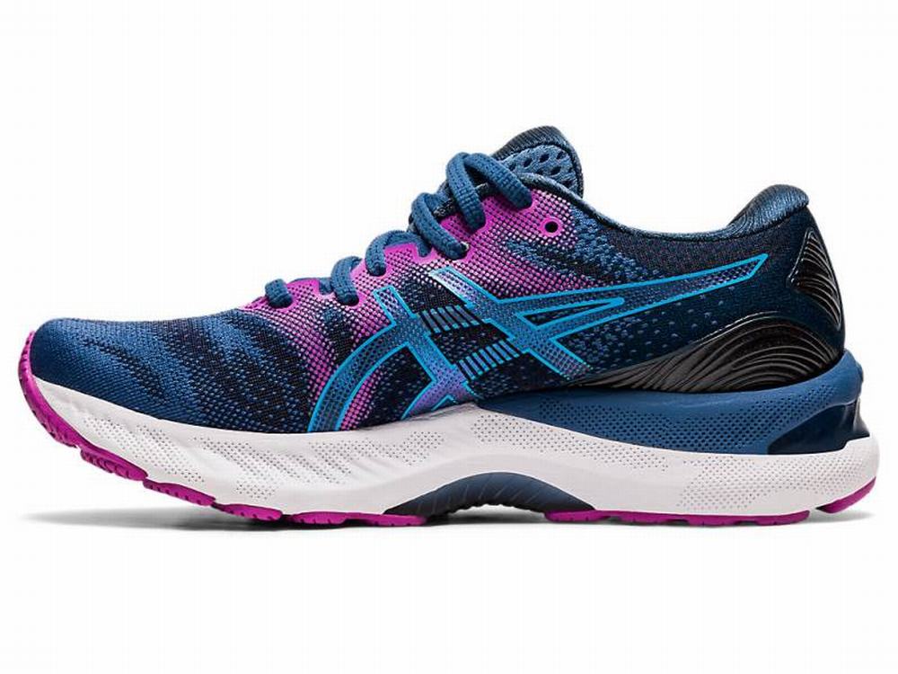 Chaussures Running Asics GEL-NIMBUS 23 Femme Grise Foncé Noir | CPD-650823