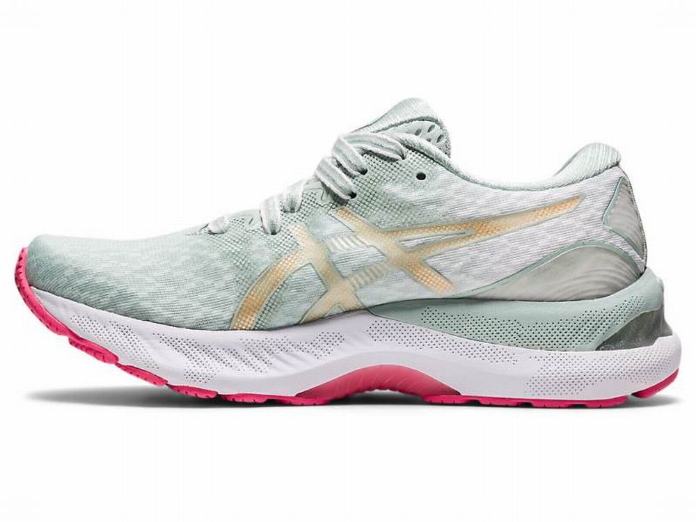 Chaussures Running Asics GEL-NIMBUS 23 Femme Vert Clair | DNK-528906