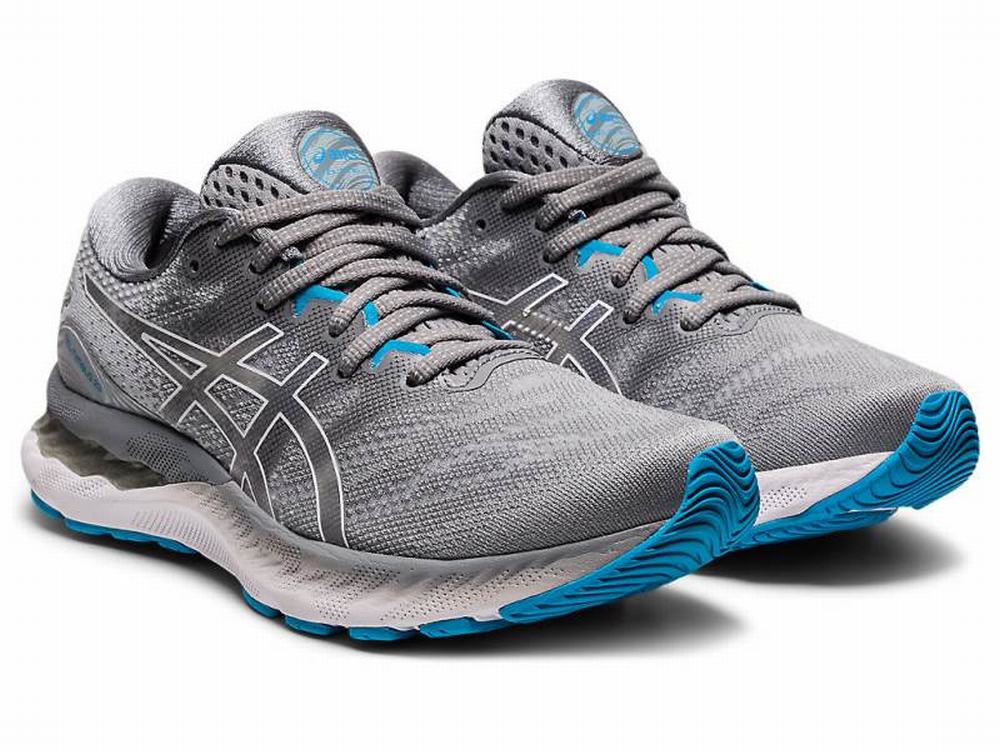 Chaussures Running Asics GEL-NIMBUS 23 Femme Blanche | HDE-214093