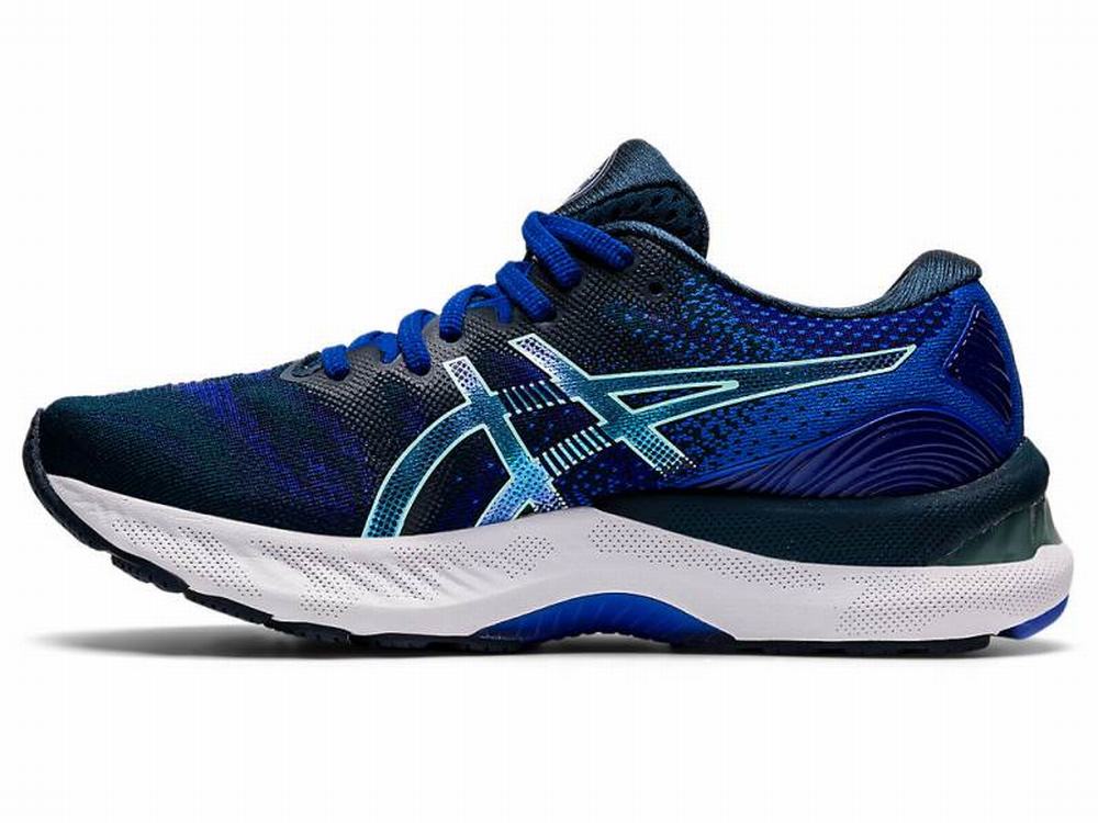 Chaussures Running Asics GEL-NIMBUS 23 Femme Bleu | RKD-089451