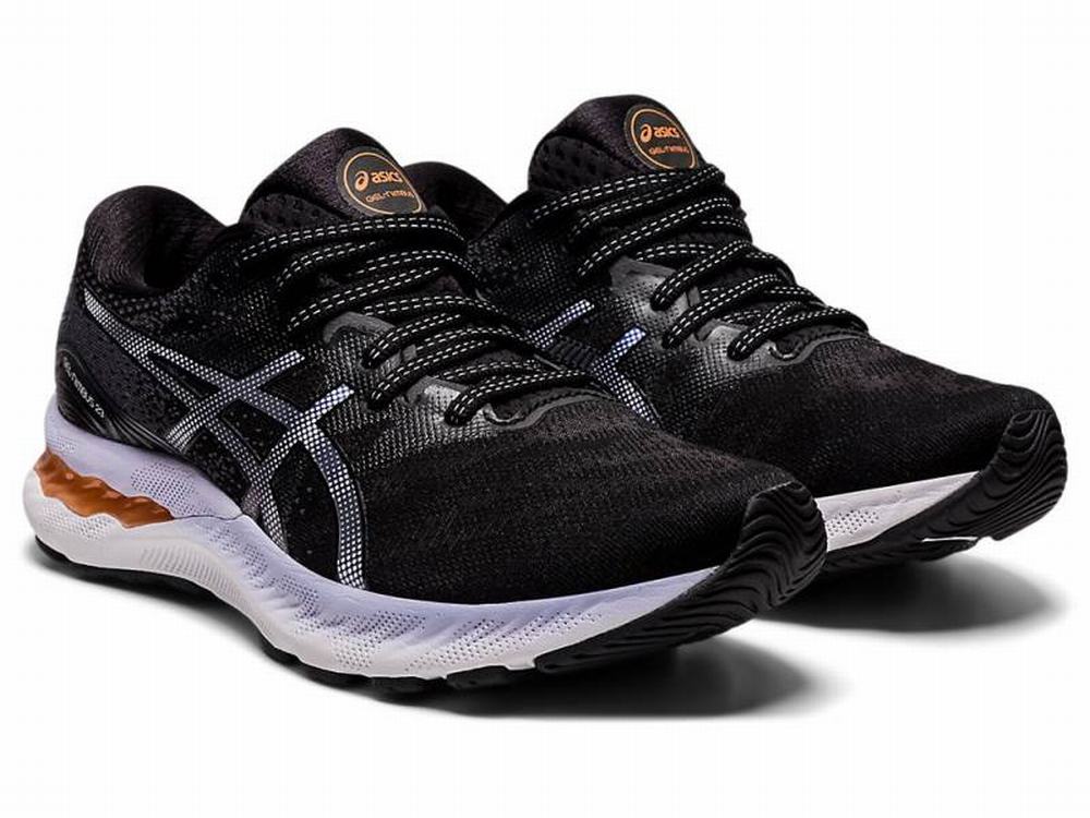 Chaussures Running Asics GEL-NIMBUS 23 Femme Noir Grise | RSH-741208