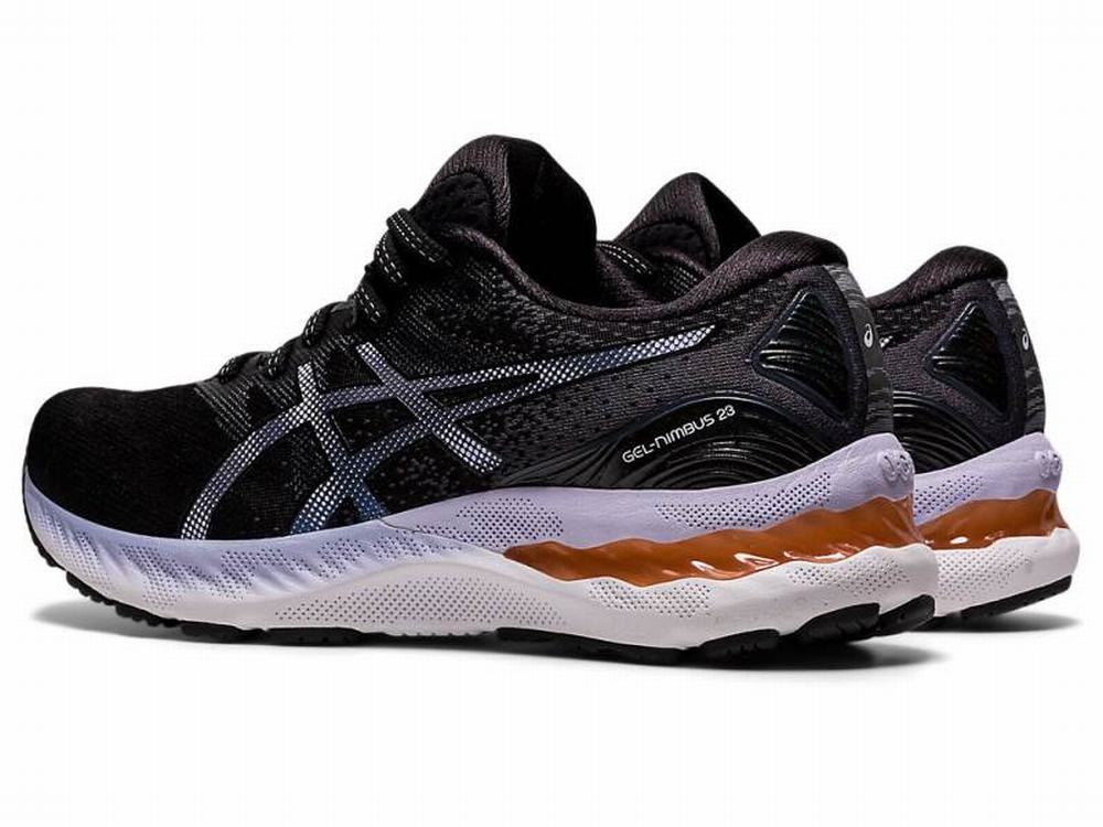 Chaussures Running Asics GEL-NIMBUS 23 Femme Noir Grise | RSH-741208