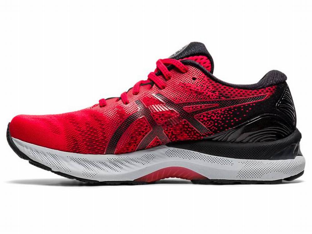 Chaussures Running Asics GEL-NIMBUS 23 Homme Noir Rouge | EIA-452130