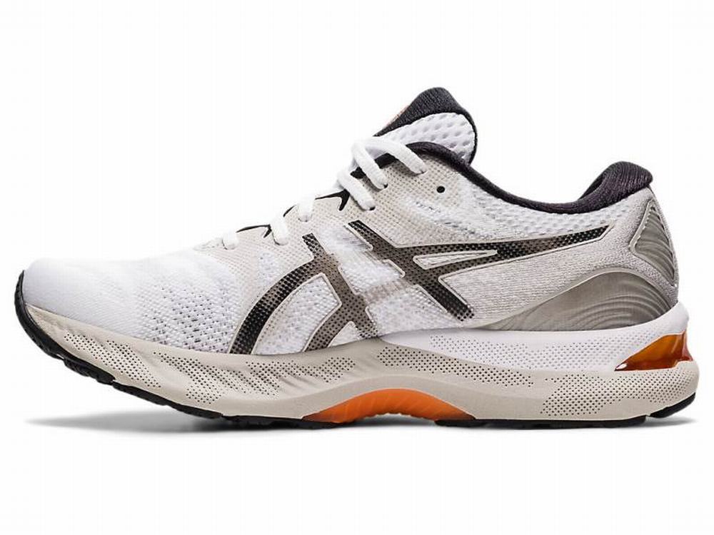 Chaussures Running Asics GEL-NIMBUS 23 Homme Blanche Grise | MOL-403967