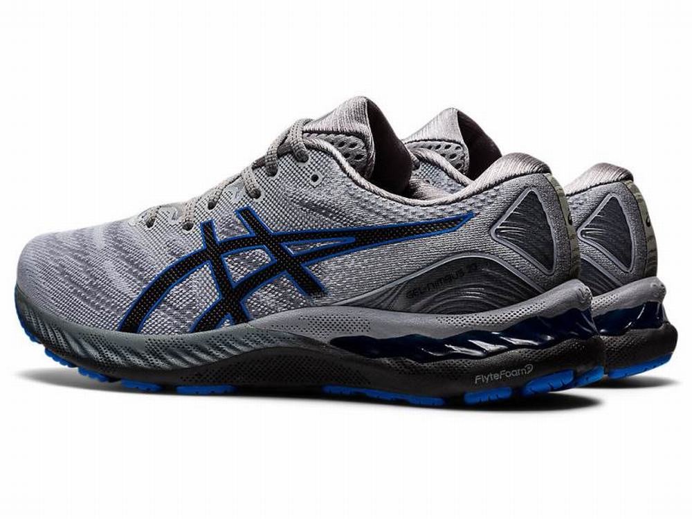 Chaussures Running Asics GEL-NIMBUS 23 Homme Grise Bleu | OMV-052743