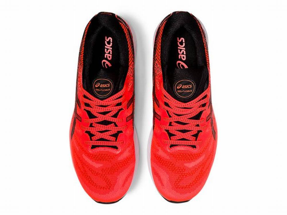 Chaussures Running Asics GEL-NIMBUS 23 TOKYO Homme Orange Noir Rouge | CTF-617430