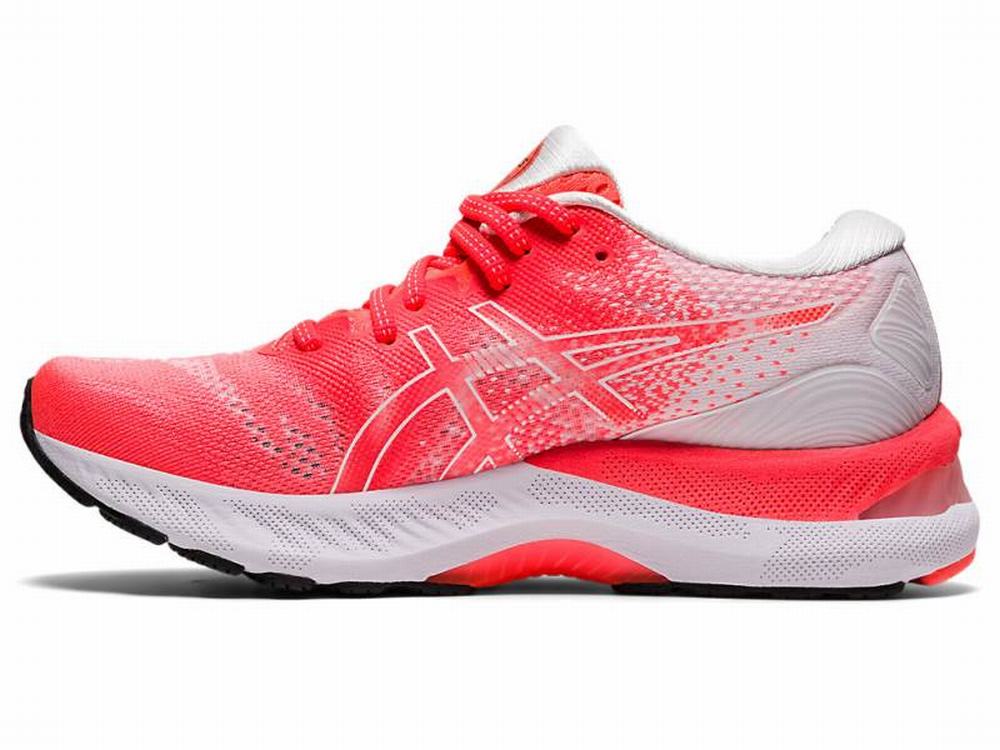 Chaussures Running Asics GEL-NIMBUS 23 TOKYO Femme Orange Rouge Blanche | FLN-914327