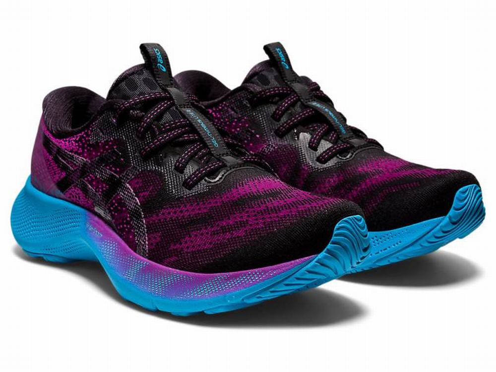 Chaussures Running Asics GEL-NIMBUS LITE 2 Femme Noir Violette | HTI-249736