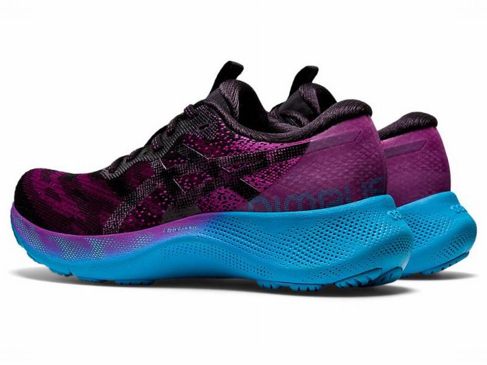 Chaussures Running Asics GEL-NIMBUS LITE 2 Femme Noir Violette | HTI-249736