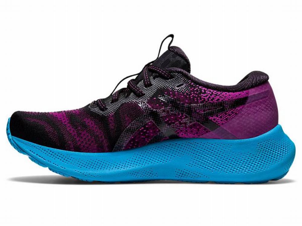 Chaussures Running Asics GEL-NIMBUS LITE 2 Femme Noir Violette | HTI-249736