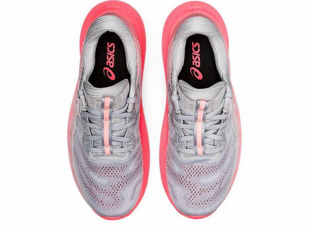 Chaussures Running Asics GEL-NIMBUS LITE 2 Femme Corail Blanche | MNO-350796