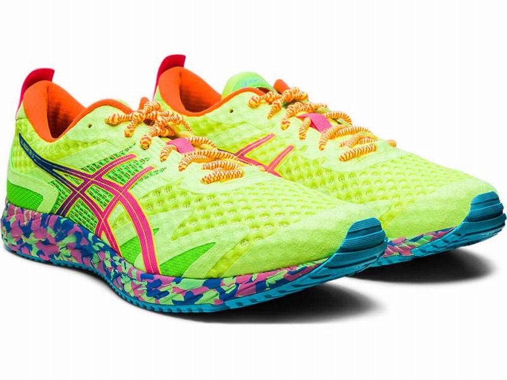 Chaussures Running Asics GEL-NOOSA TRI 12 Homme Jaune Rose | BKX-923086