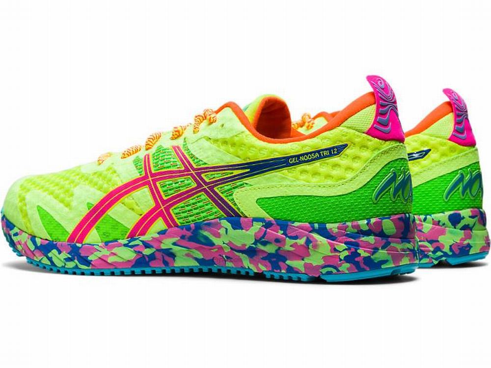 Chaussures Running Asics GEL-NOOSA TRI 12 Homme Jaune Rose | BKX-923086