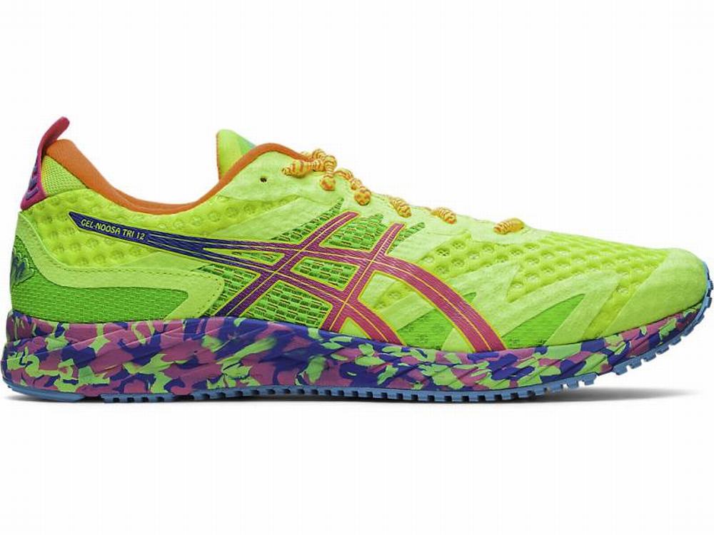 Chaussures Running Asics GEL-NOOSA TRI 12 Homme Jaune Rose | BKX-923086