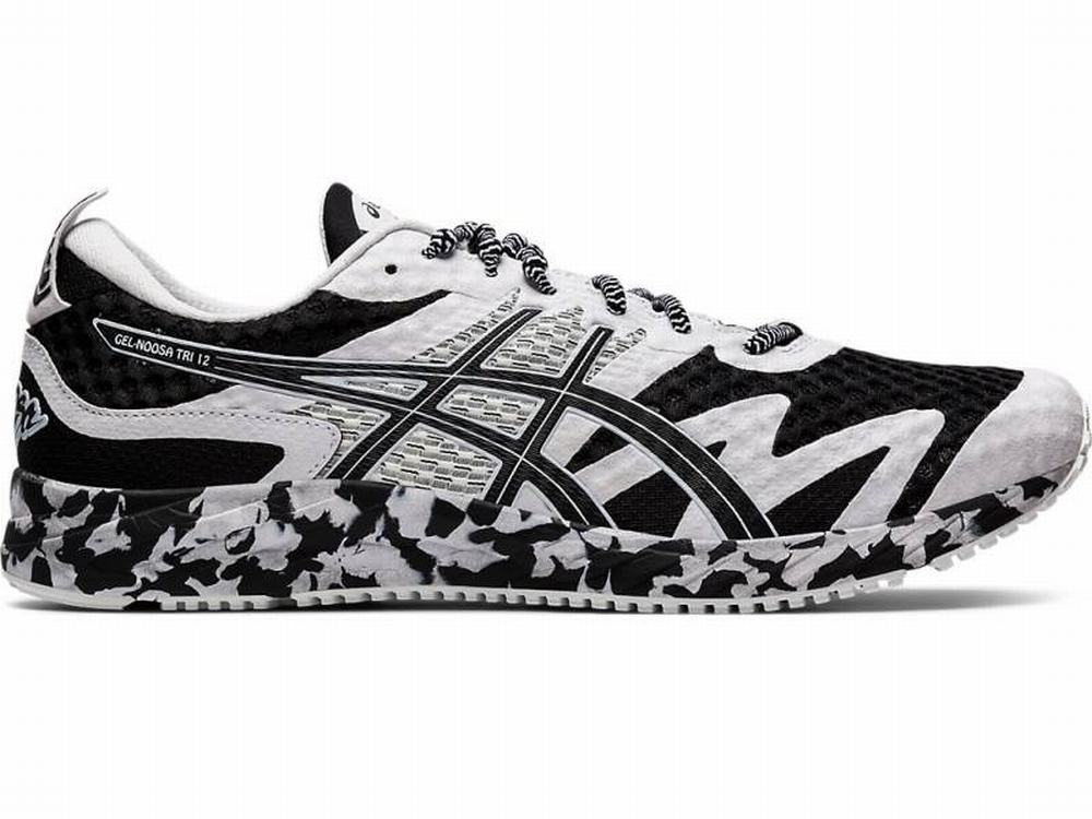 Chaussures Running Asics GEL-NOOSA TRI 12 Homme Noir Blanche | DAF-498706