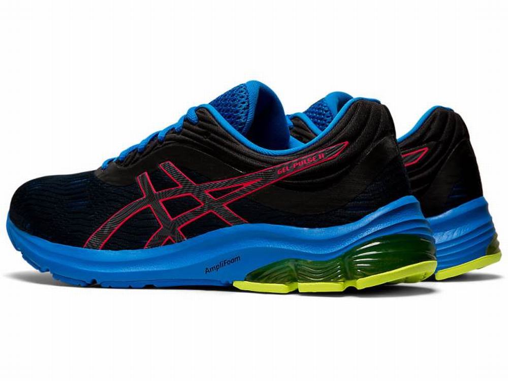 Chaussures Running Asics GEL-PULSE 11 LITE-SHOW Homme Noir Rose | VQX-239615