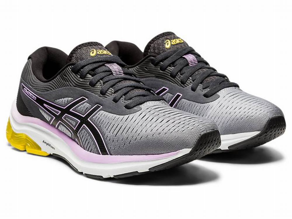 Chaussures Running Asics GEL-PULSE 12 Femme Grise | EFQ-029735