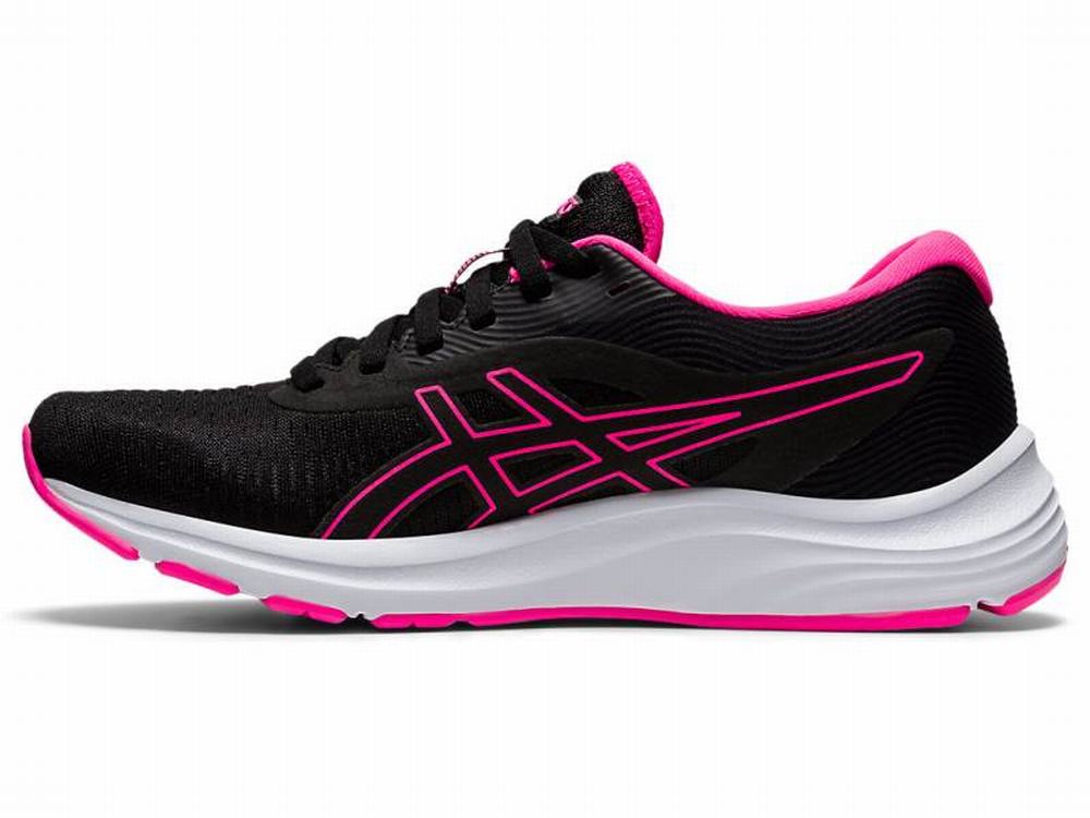 Chaussures Running Asics GEL-PULSE 12 Femme Noir Rose | UEY-510394