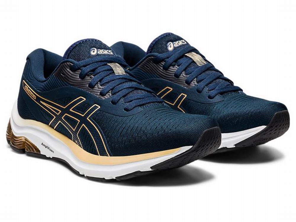 Chaussures Running Asics GEL-PULSE 12 Femme Bleu | YVA-830925