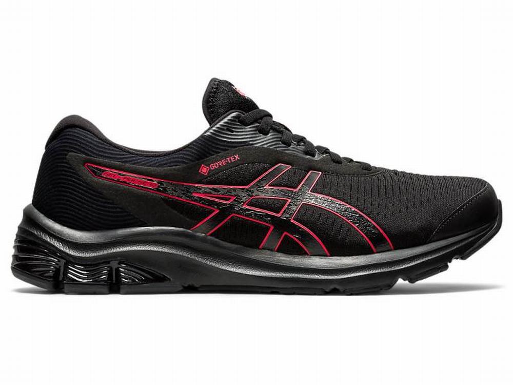 Chaussures Running Asics GEL-PULSE 12 G-TX Homme Noir | DBS-860534