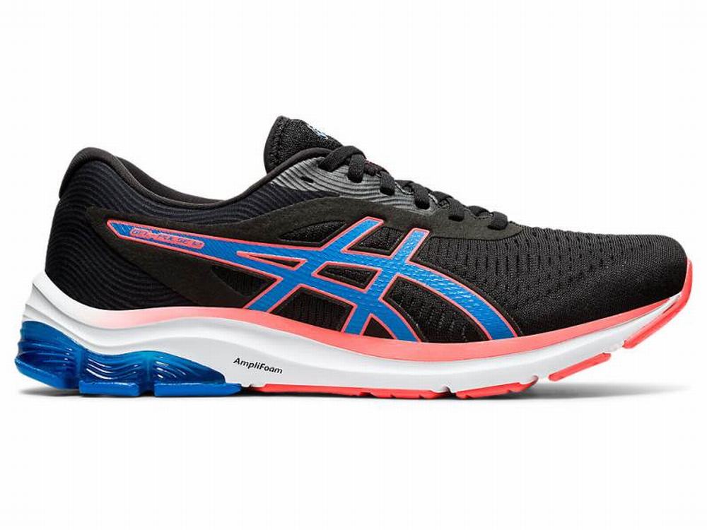 Chaussures Running Asics GEL-PULSE 12 Homme Noir Bleu | PJN-327608