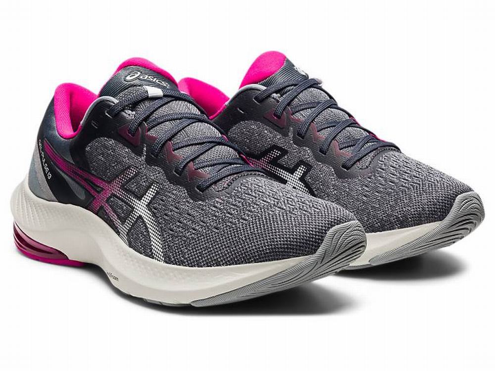 Chaussures Running Asics GEL-PULSE 13 Femme Blanche Grise | CKB-592086