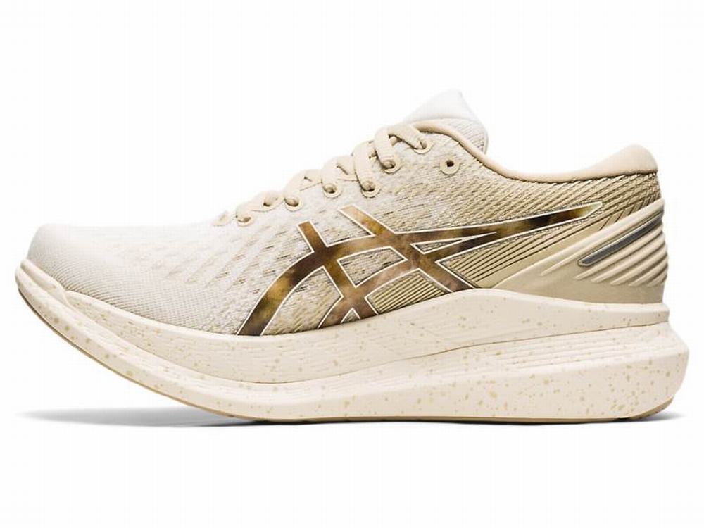 Chaussures Running Asics GLIDERIDE 2 Femme Blanche | DLM-360429