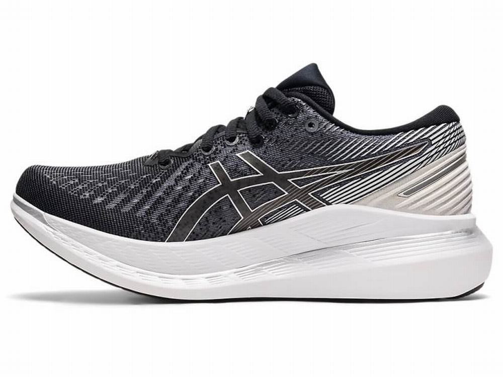 Chaussures Running Asics GLIDERIDE 2 Femme Noir Blanche | DQC-724896