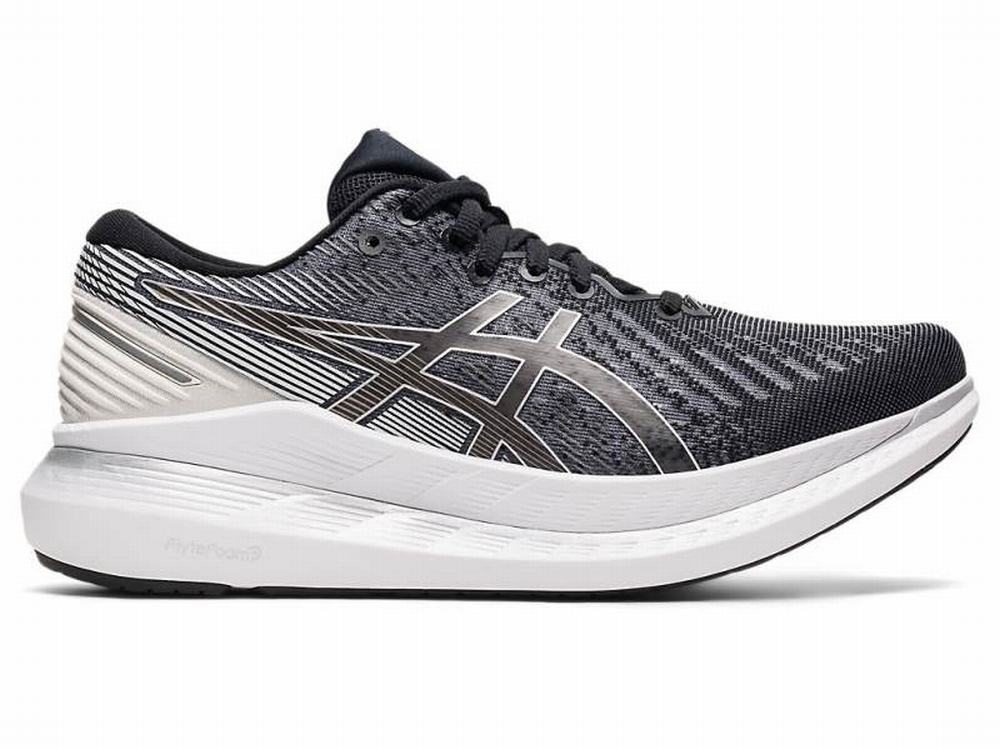 Chaussures Running Asics GLIDERIDE 2 Femme Noir Blanche | DQC-724896