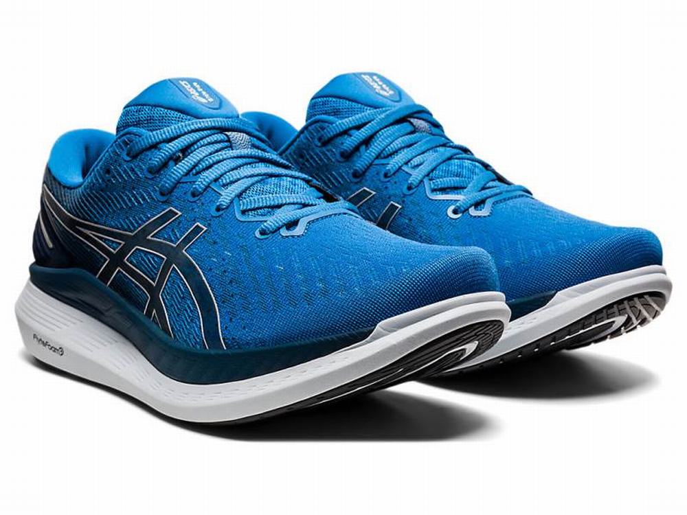 Chaussures Running Asics GLIDERIDE 2 Homme Noir Bleu | AQV-864539