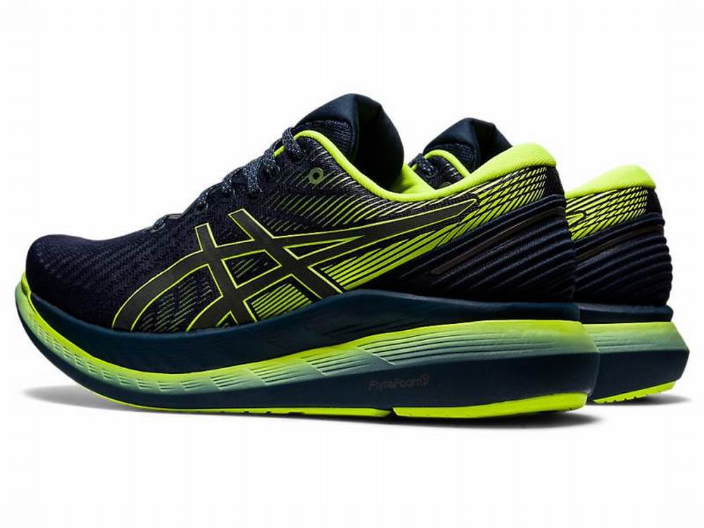 Chaussures Running Asics GLIDERIDE 2 LITE-SHOW Homme Bleu | GJC-519783