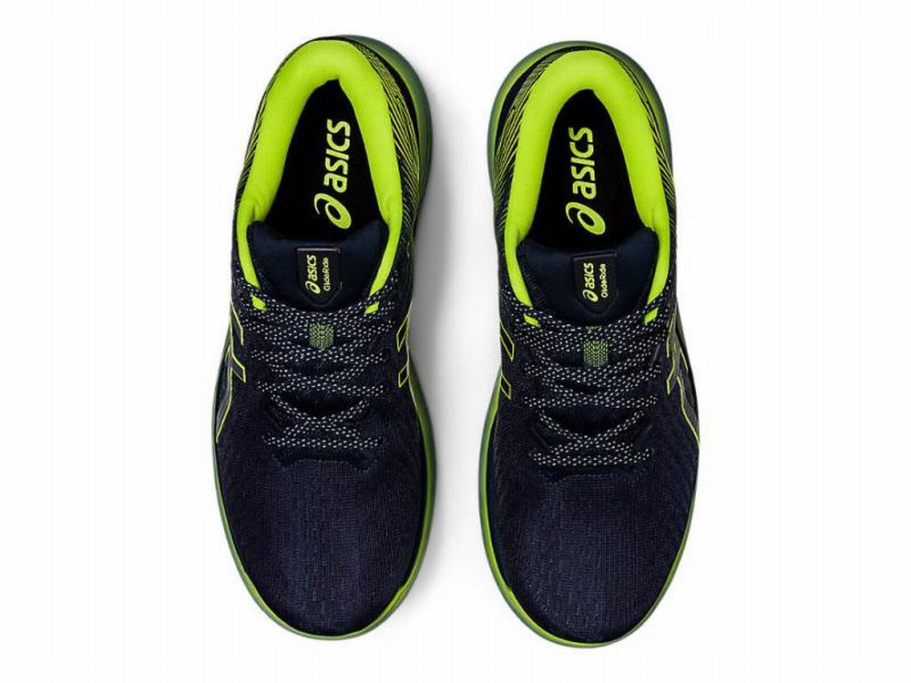 Chaussures Running Asics GLIDERIDE 2 LITE-SHOW Homme Bleu | GJC-519783