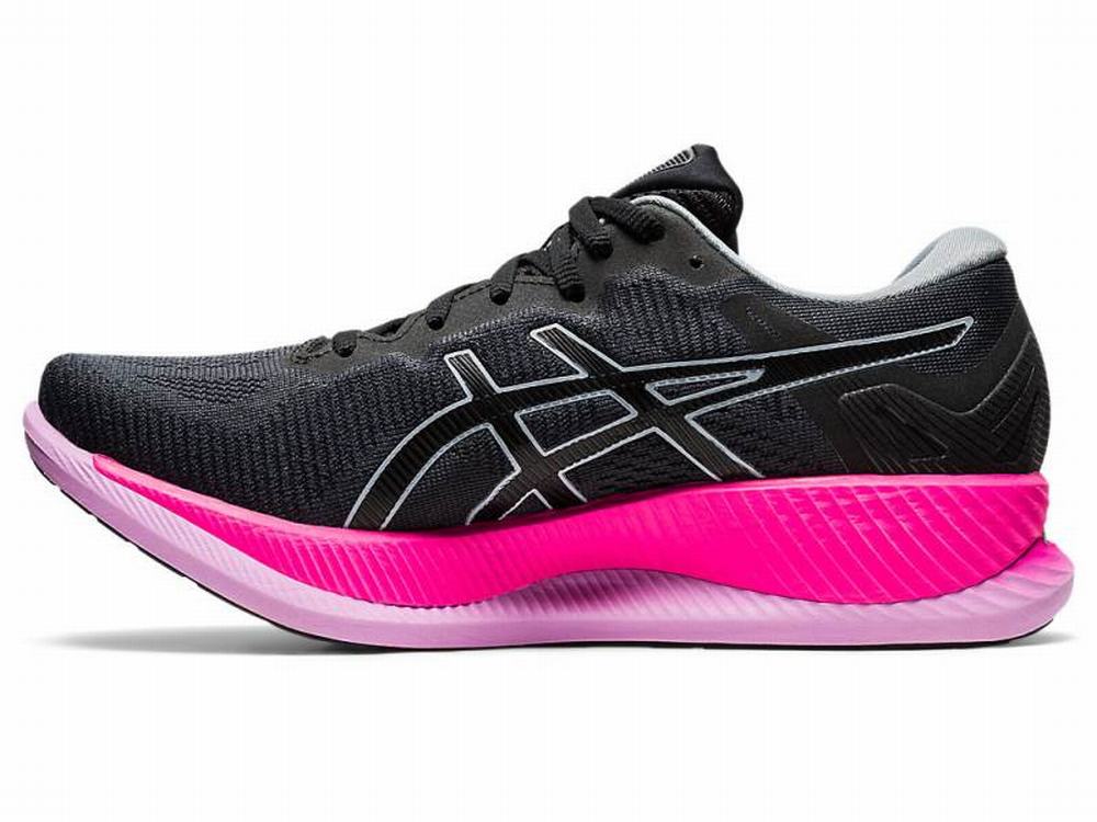 Chaussures Running Asics GLIDERIDE Femme Grise Foncé Noir | FKA-026514